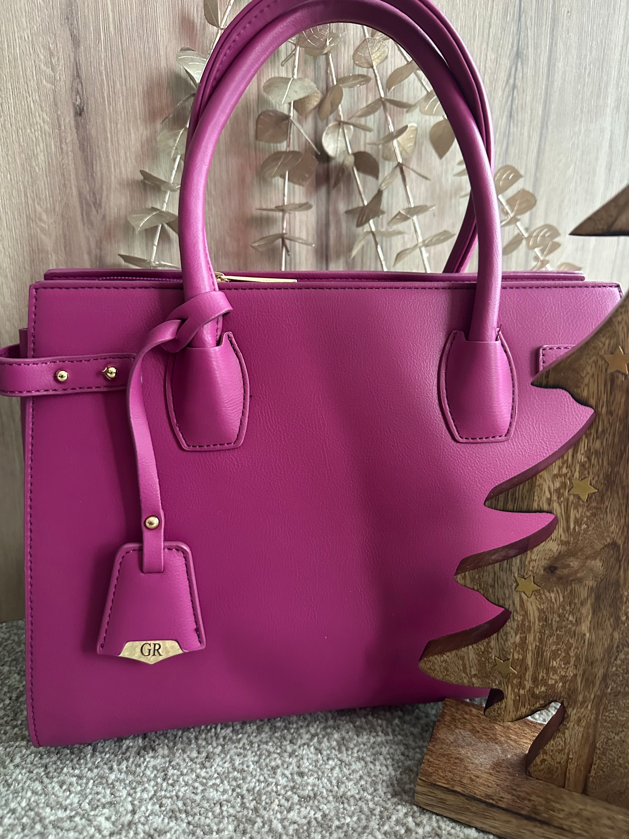 The Tilly Bag Purple Personalised