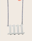 11.11 Necklace Silver
