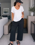 Scuba Crop Jogger Black
