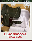 Lilac Snood / Crossbody Bag Christmas Box