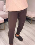 Scuba Leggings Brown