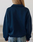 Jess Navy Sweatshirt