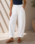 Jennifer Trousers White