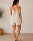 Pippa Playsuit Beige