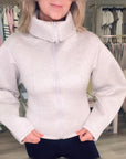 Scuba Short Jacket Grey