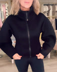 Scuba Short Jacket Black