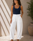 Jennifer Trousers White