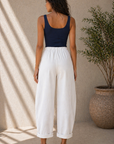 Jennifer Trousers White