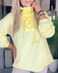Walking 1/4 Zip Lemon