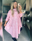 Rain Poncho Pink