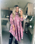 Rain Poncho Mulberry