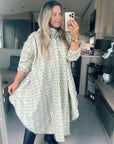 Rain Poncho Sunshine Print