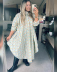 Rain Poncho Sunshine Print