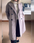Charlotte Midi Duster Coat Mink