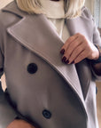 Charlotte Midi Duster Coat Mink
