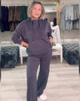 Orna Lounge Set Dark Grey
