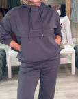 Orna Lounge Set Dark Grey