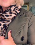 Charlotte Midi Duster Coat Olive
