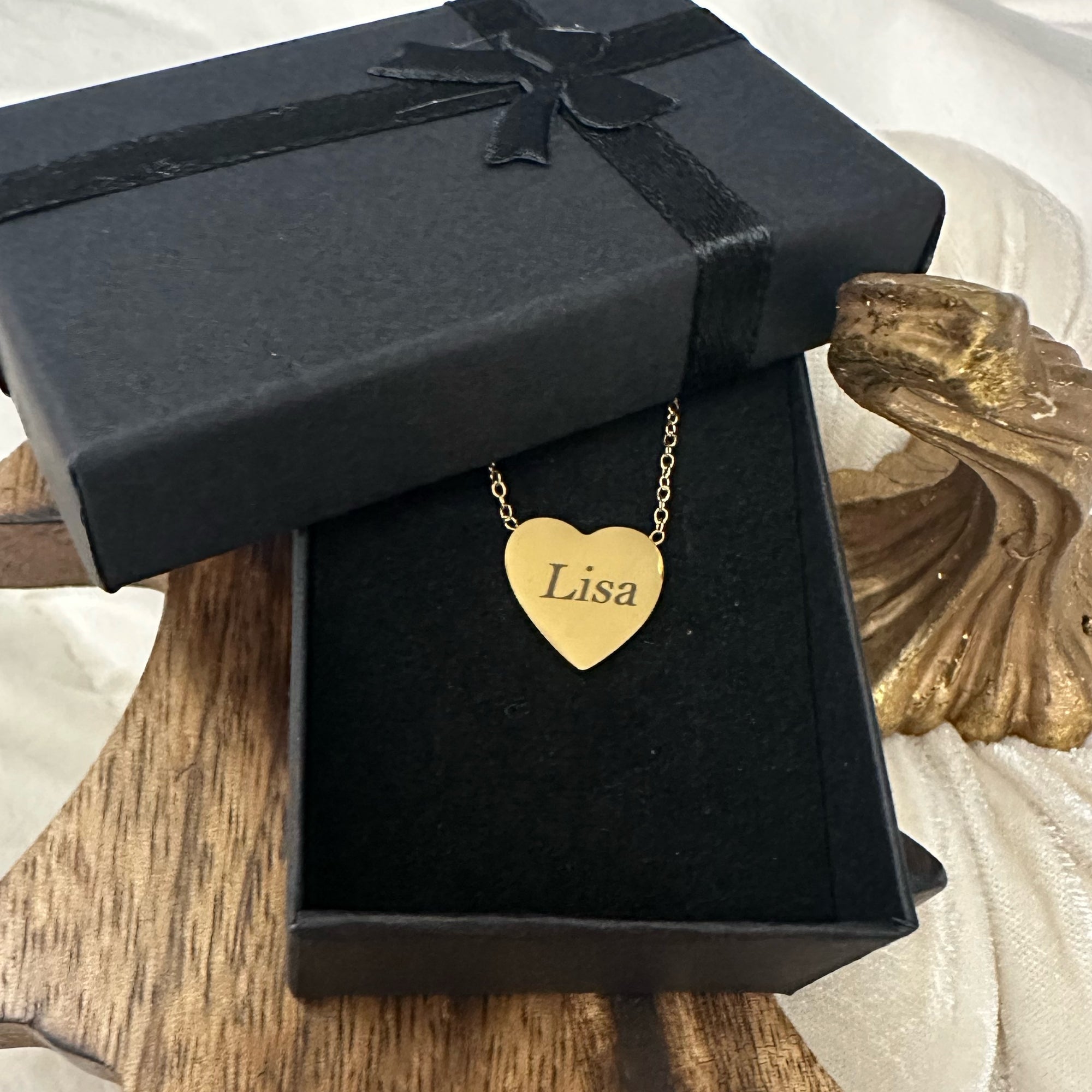 Heart Necklace Personalised