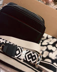 Black Bag/Scarf and 2 Bag Straps Christmas Box