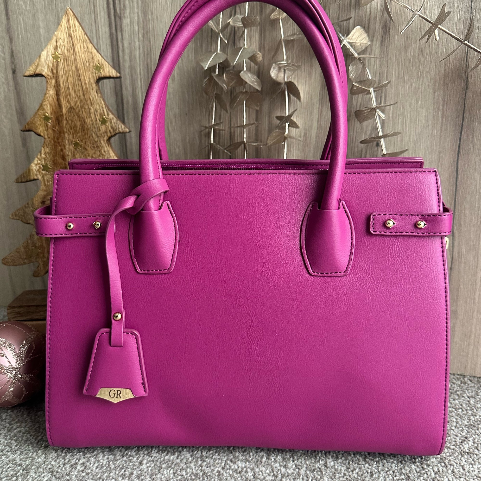 The Tilly Bag Purple Personalised