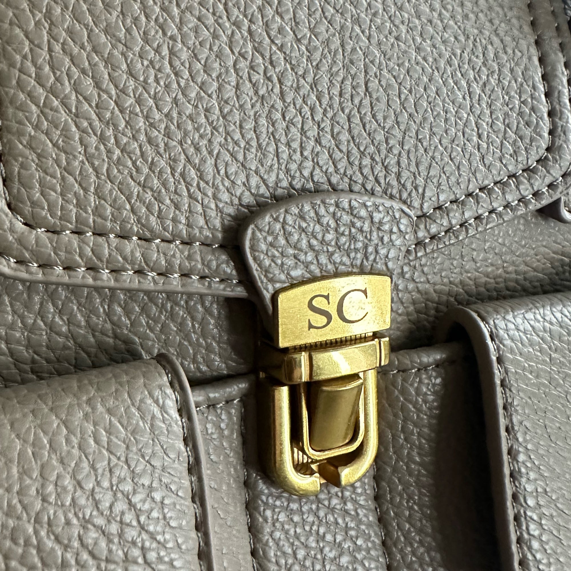 The Molly Bag Taupe Personalised