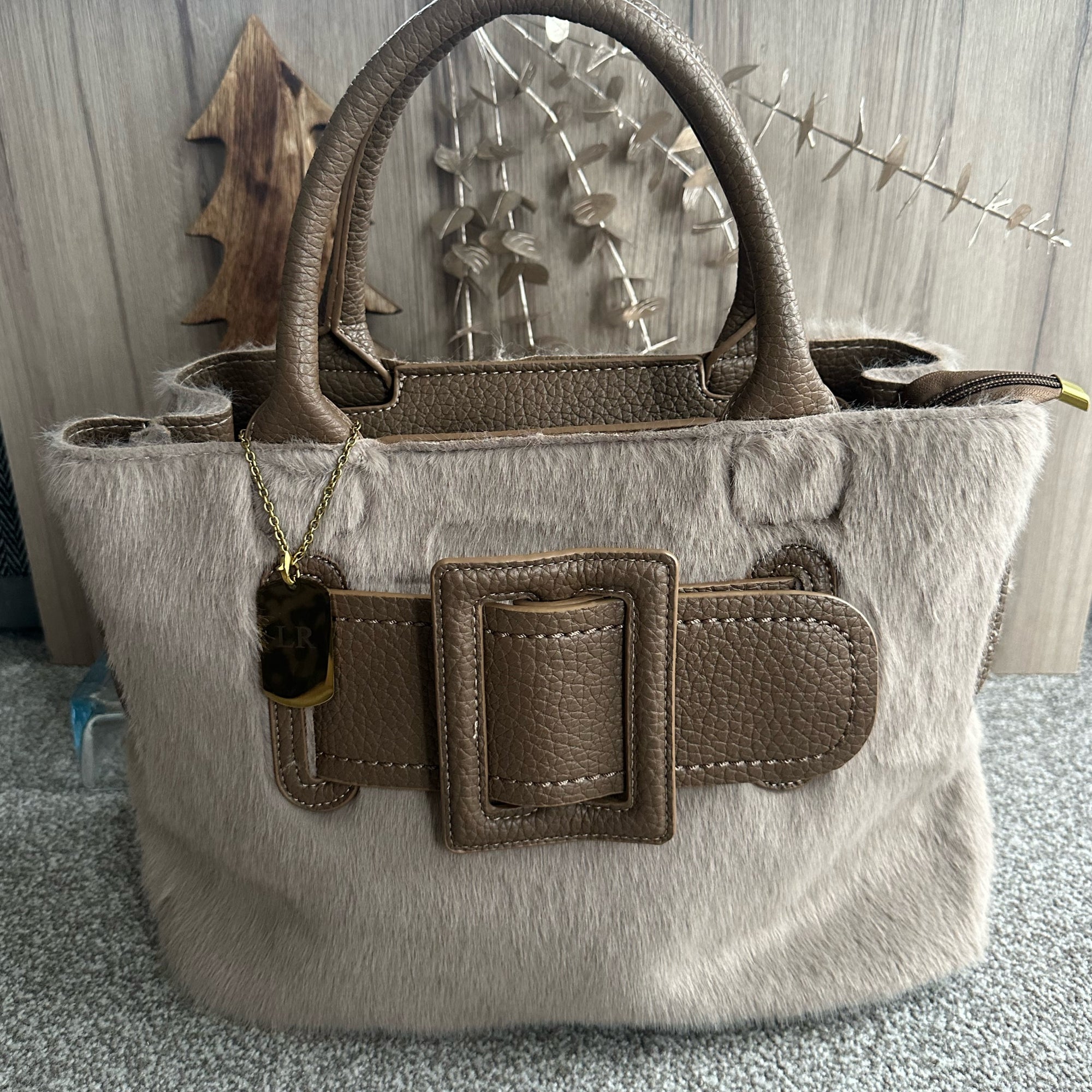 The Rita Faux Fur Bag Personalised
