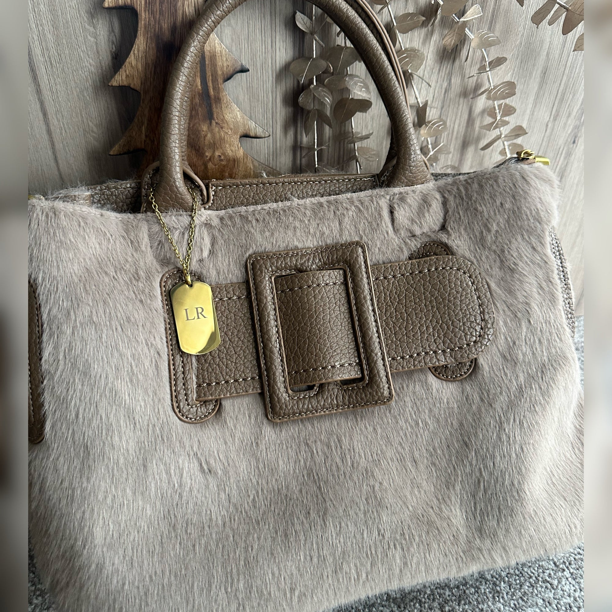 The Rita Faux Fur Bag Personalised