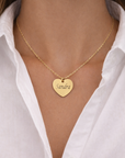 Heart Necklace Personalised