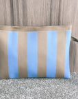 Elsie Make Up / Clutch Bag Blue/Taupe
