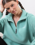 Marla Fleece Top Mint