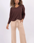 Sarl Knit Jumper Chocolate