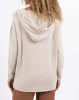 Sarl Knit Oversized Hoddie Oatmeal