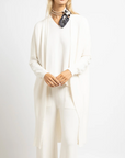 Sarl Knit Midi Cardigan Warm White
