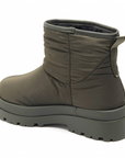 Quilted Lined Winter Boot Olive