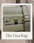 Lisa Bag Taupe ( Personalised )