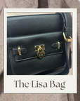 Lisa Bag Black ( Personalised )