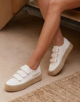 Amore Wedge Plimsoll White