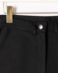 Edith Frill Trousers Black