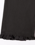 Edith Frill Trousers Black
