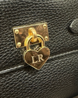 Lisa Bag Black ( Personalised )
