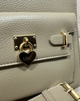 Lisa Bag Taupe ( Personalised )