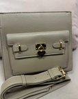 Lisa Bag Taupe ( Personalised )