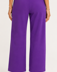 Scuba Crop Jogger Purple