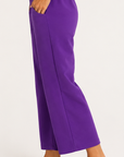 Scuba Crop Jogger Purple