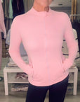 Activewear Full Zip Walking Top Pink