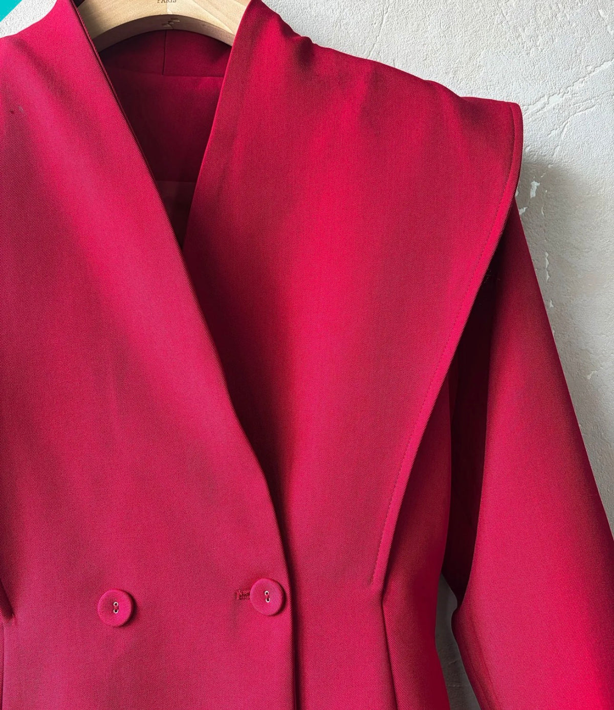 Bayley Shoulder Blazer Red