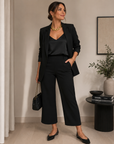 Scuba Crop Jogger Black