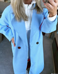 Clara Coat Blue