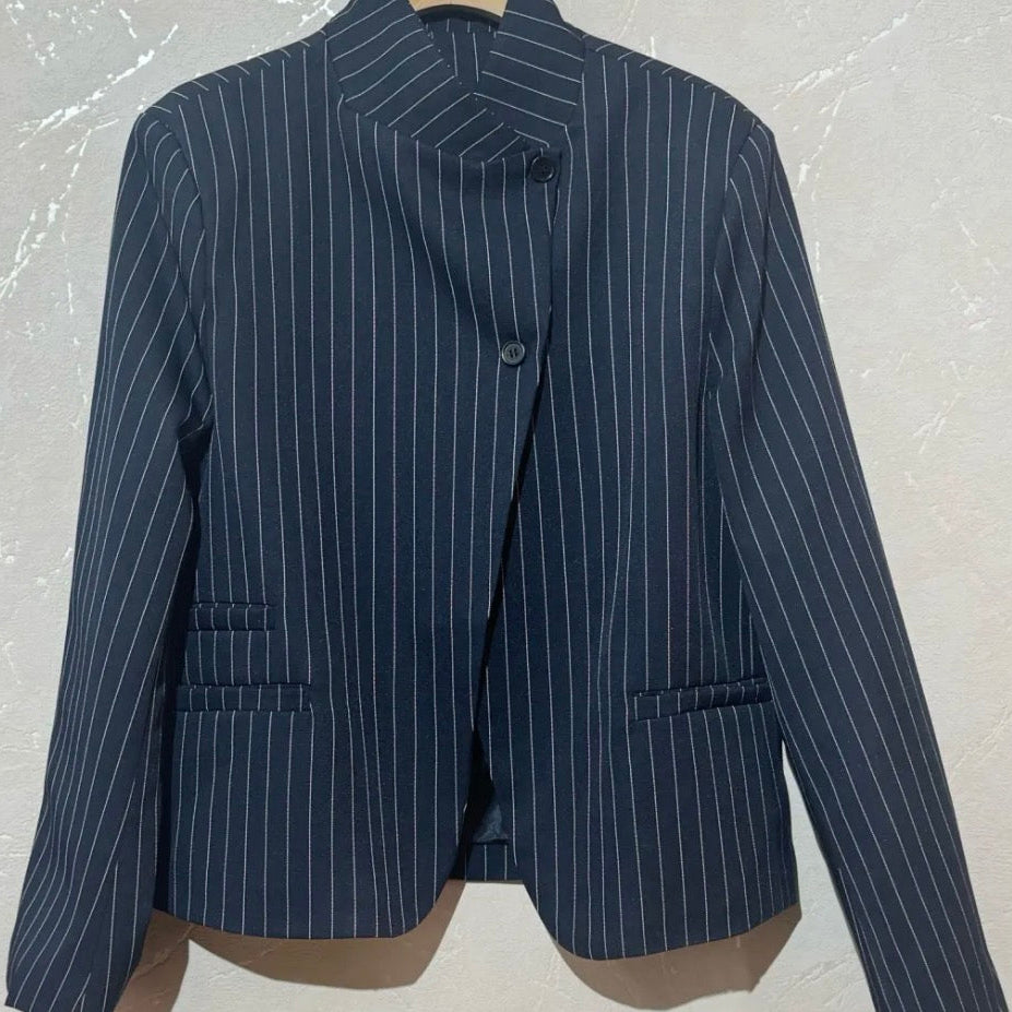 Penney Pinstripe Blazer